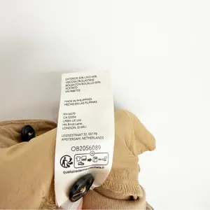 Anthropologie Maeve Pleat Front Trousers Women's Size XS Tan‎ Quiet Luxury thumbnail 8