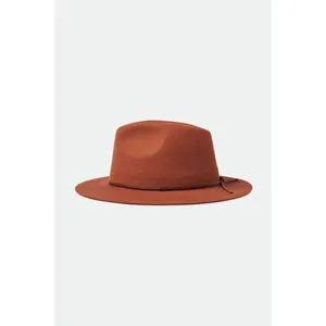 ✨BRIXTON WESLEY PACKABLE BROWN FEDORA✨ Brown Size XL thumbnail 6