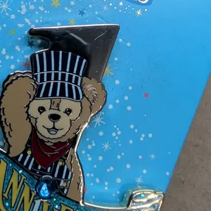 Disney parks Shanghai 1st anniversary Duffy trading pin NWT thumbnail 3