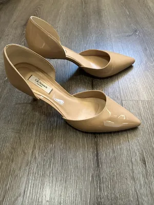 LK Bennett Nude Patent D'Orsay Pointed-Toe Pumps thumbnail 8
