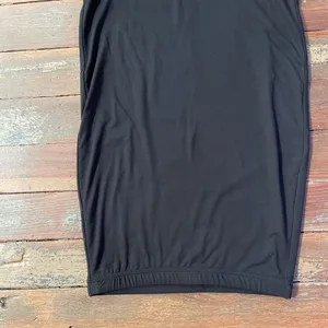 Naked Wardrobe The Hourglass Bare Double-Lined Black Pencil Maxi Skirt Sz S💚🎀 thumbnail 4