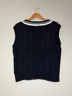 Beyond Yoga The Cable Knit Sweater Vest thumbnail 6