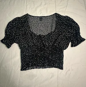 Shein Polka Dot Top thumbnail 2