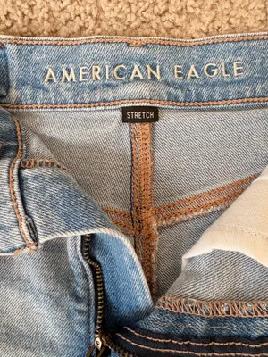 American Eagle Jean Shorts High-Rise Stretch thumbnail 3