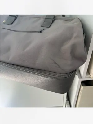 BEIS The Convertible Weekender Bag in Grey Gray thumbnail 5