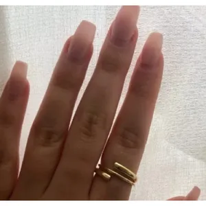 *NEW Coil‎ Ring Gold Plated Sterling Silver thumbnail 11