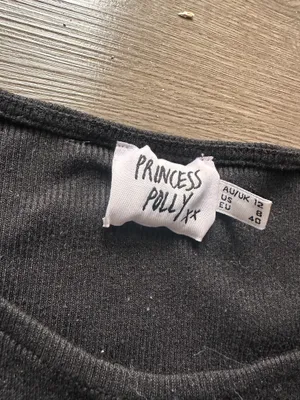 Princess Polly black tee  thumbnail 3