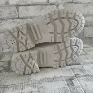 Palladium Pallabase Star White Twill Vegan High Block Heel Platform Lug Boot 8.5 thumbnail 8