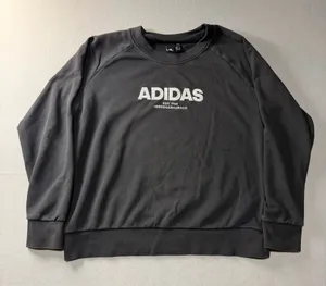 VIntage Adidas Est. 1949 Herzogenaurach Crewneck Sweatshirt Black XL thumbnail 1