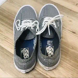 VANS TC6D Black & White Geometric Chevron Pattern sz 8 thumbnail 12