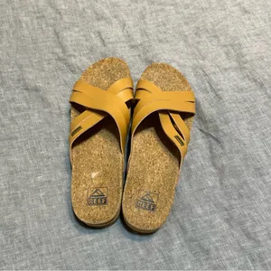 Reef Kaia Cross Women's Sandals Brown Size 10 Casual Summer Comfort thumbnail 3