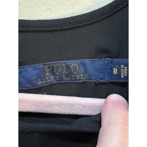 Polo Ralph Lauren Dress Womens Size 8 Black Lined Short Puff Sleeve Wool Blend thumbnail 7