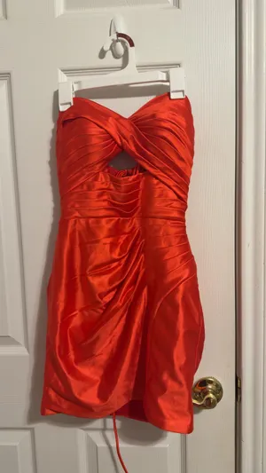 Red Stacees dress Size 0 thumbnail 2