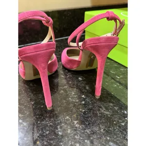 Sam Edelman Avril Dahlia Pink Suede Pumps Size 7 Pointed Toe thumbnail 7