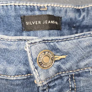 Silver Jeans Women's Blue Denim Jeans thumbnail 3