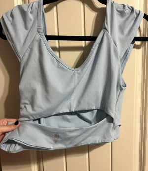 Free people breathe deeper cropped tank  thumbnail 3