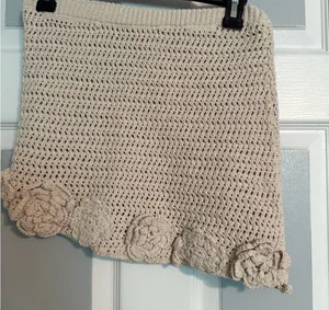 Free People Crochet Skirt thumbnail 1
