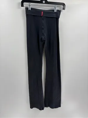 Hard tail y2k 2000s 90s fold over black workout pants leggings size xs thumbnail 7