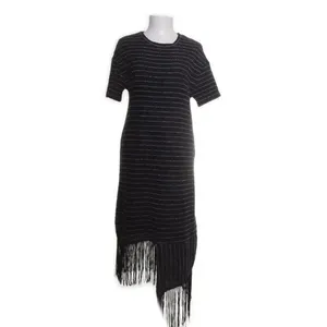 ✨ZARA Trafaluc Knit Fringe Striped Midi Tee Sz Small Dress✨ thumbnail 4