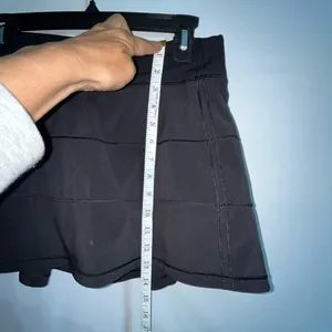 Lululemon. Pace Rival skirt, black size 4 tall thumbnail 7