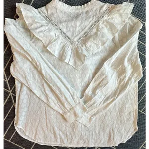 Loft Victorian Revival Ruffle Jacquard Top NWT L Castlecore Whimsigoth Romantic thumbnail 13