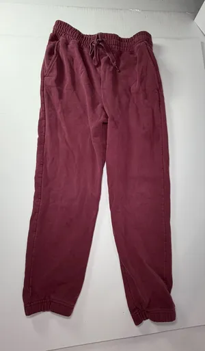 Fabletics Women's Maroon Drawstring Joggers thumbnail 1