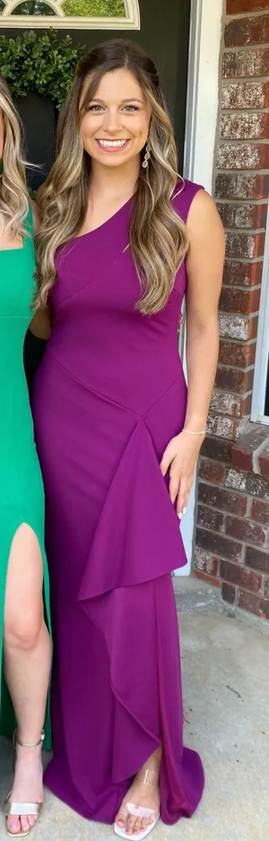 Miss Cristina Maroon Formal Dress thumbnail 1