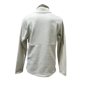 The North Face Womens Fleece Pullover 1/4 Zip Ivory Mock Neck Size L thumbnail 4