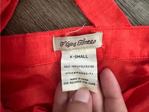 Flying Tomato Wide Leg Textured Jumpsuit Size xs thumbnail 6