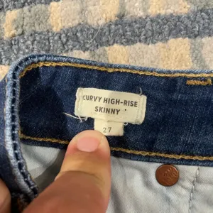 Madewell Curvy High-Rise Skinny Jeans Womens 27 Blue Medium Wash Stretch Denim thumbnail 8