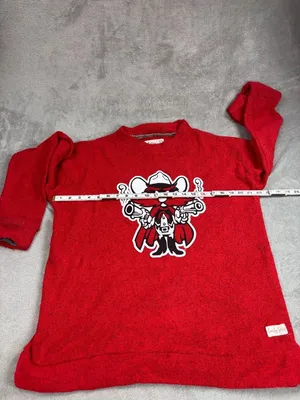 Pressbox by Royce Apparel NCAA Texas Tech Raider Football Sweatshirt Womens M thumbnail 5