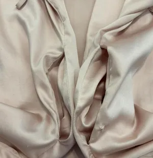 Victoria's Secret Silky Light Pink Champagne Robe thumbnail 3