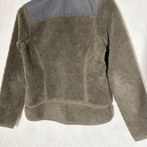 Patagonia Women's Fleece Retro-X Jacket Full Zip Stand-Up Collar Dark Walnut S thumbnail 7