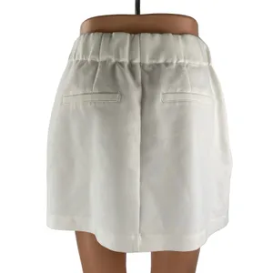 Abercrombie & Fitch Women's White Pull On High Waist A Line Mini Skirt Size S thumbnail 3