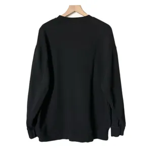 MATE the Label Sweatshirt 100% Organic Cotton Black Oversized Crewneck Size M/L thumbnail 3