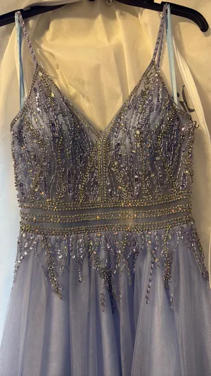 Periwinkle Prom Dress Size Coya Collection thumbnail 3