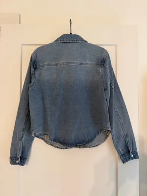 Boutique Denim Shacket thumbnail 7