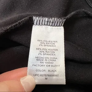 Peter Som‎ for Designnation Jersey Black Vest Size Medium M thumbnail 6