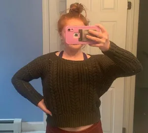 American Eagle green Sweater thumbnail 1