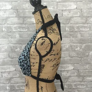 Shade & Shore Leopard Print Reversible Bikini Top thumbnail 3