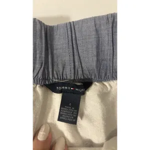 Tommy Hilfiger Pull On‎ Women's Size 4 Chambray Skirt 100% Cotton Preppy Beach thumbnail 2