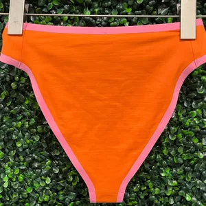 L’Space BRAND NEW!!!! Orange & Pink Bikini Bottoms Size S thumbnail 4