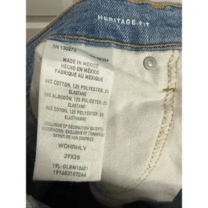 Wrangler heritage fit women’s jeans 29x28 thumbnail 4