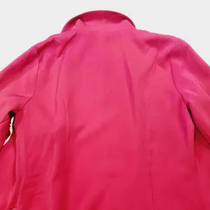 MORE TO COME Halley Blazer Wrap Dress in Hot Pink Small thumbnail 10
