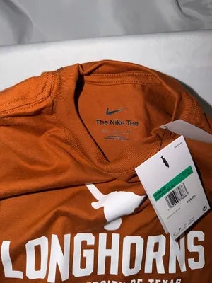 Nike Texas Longhorns Burnt Orange Long-Sleeve Graphic Shirt- Womans-XL thumbnail 4