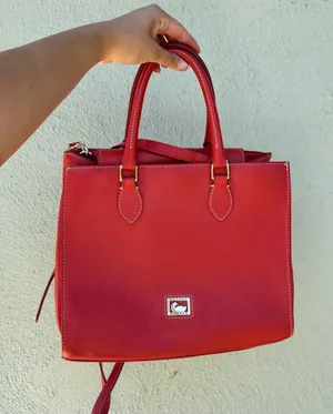 Dooney & Bourke orange red crossbody hand bag thumbnail 1