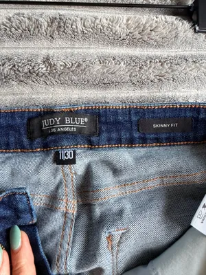 Judy Blue Coastal Cowgirl Parisian Mobwife Timeless Skinny Jeans Size 11/30 thumbnail 4