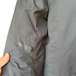 Spyder Duck Down Winter Jacket Black Shell Pink Interior Womens Size 10 Medium thumbnail 10