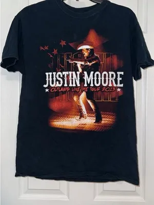 Gildan Justin Moore concert tee thumbnail 2