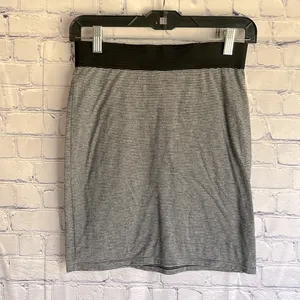 American Eagle outfit Striped Black and White Women's‎ Skirt size Small thumbnail 2